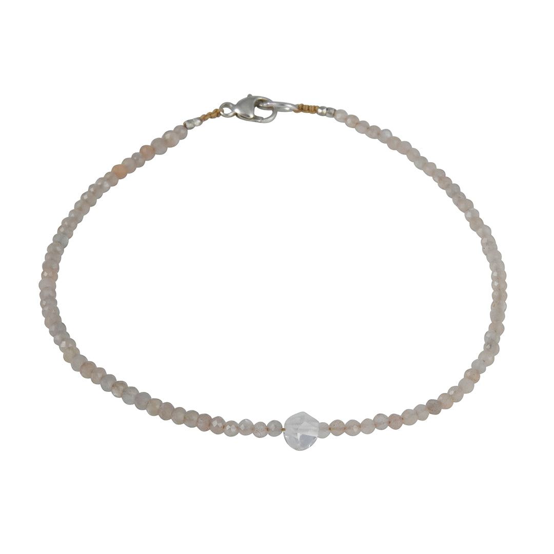 Stevie Peach Bangle Bracelet