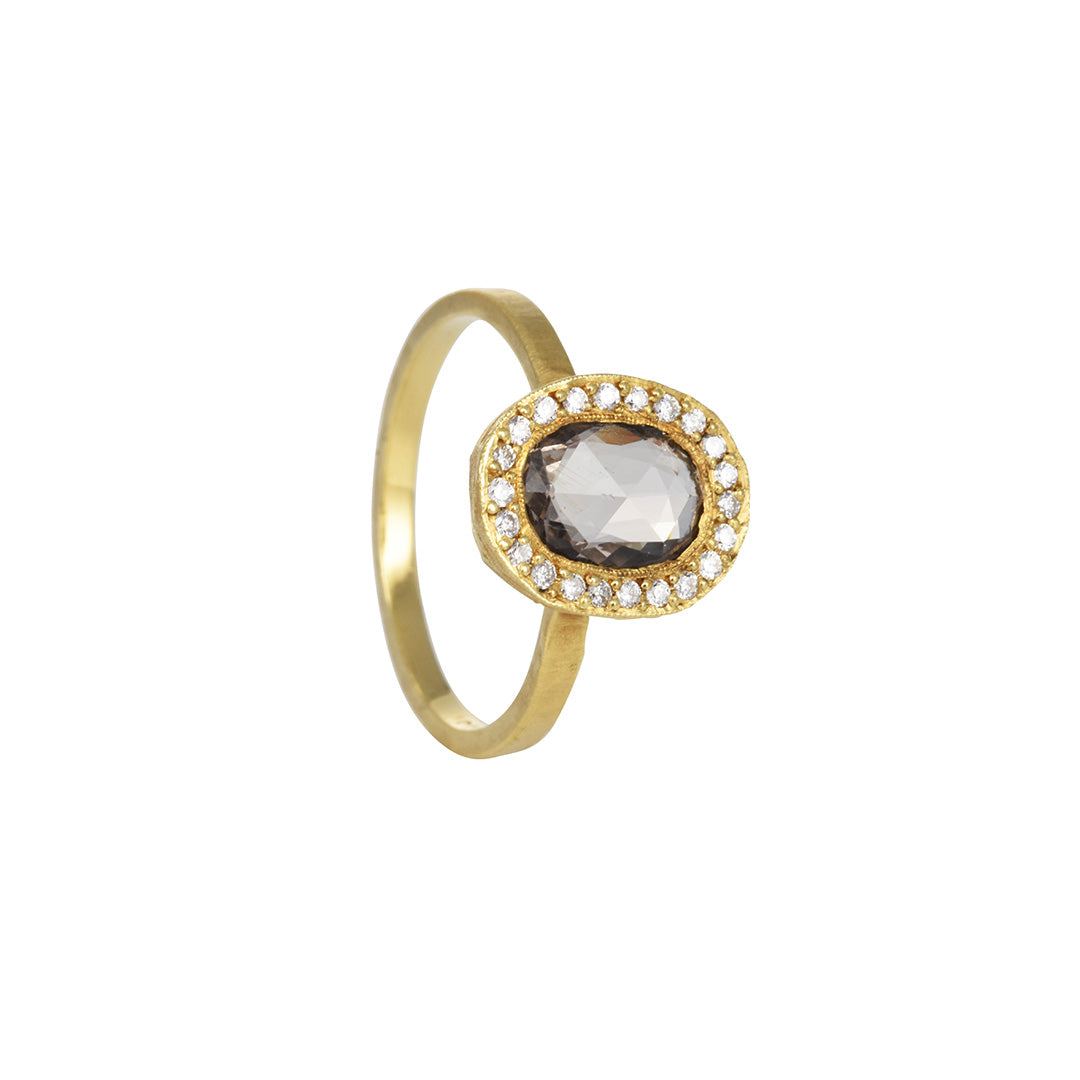 Brilliant Diamond Beads Ring - Jennifer Dawes Design