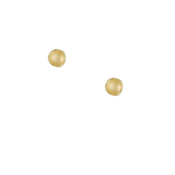 Sarah Richardson - Small Pod Studs in Gold Vermeil