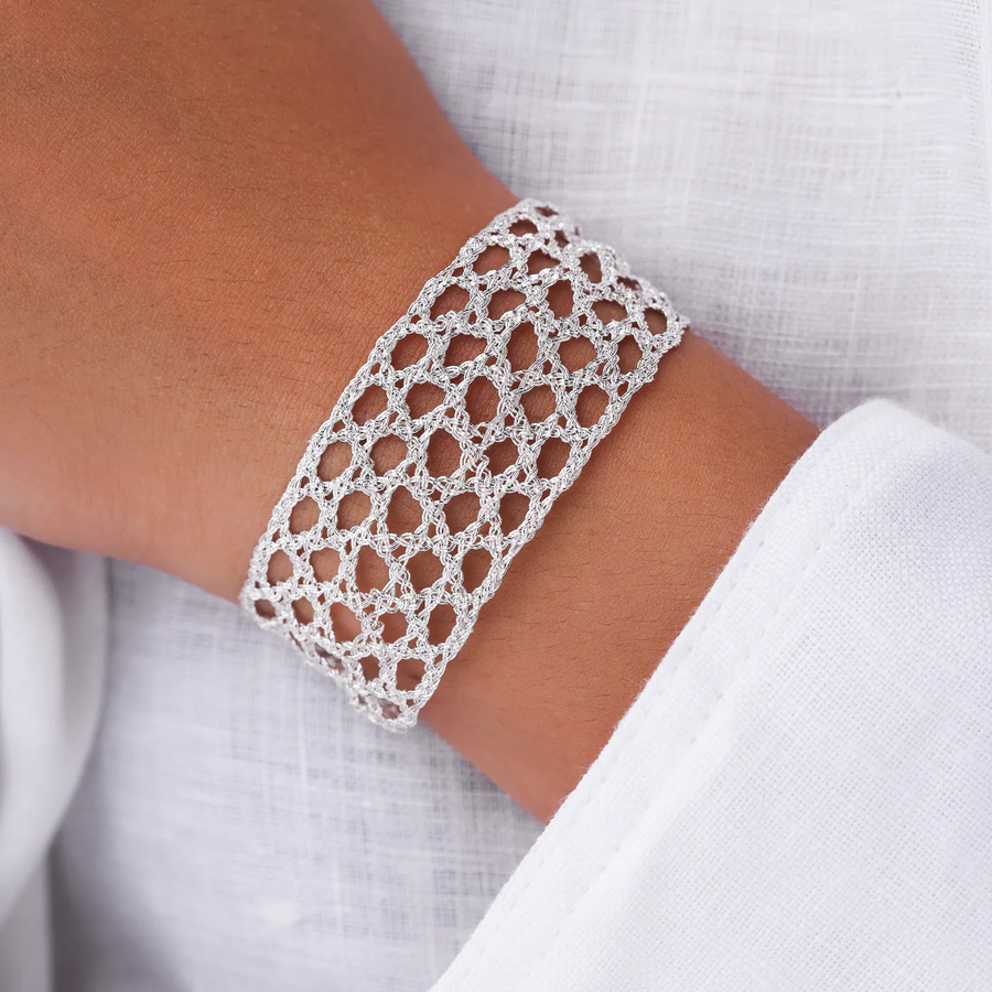 MAAŸAZ - LAMAA BRACELET IN SILVER