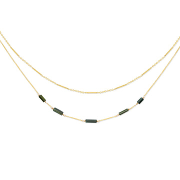 Kate Winternitz - Linda Double Stranded Tourmaline Necklace