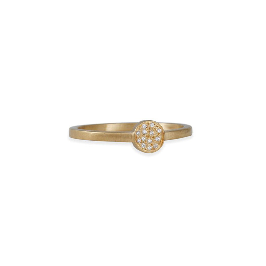 Carla Caruso - Pavé Full Moon Ring