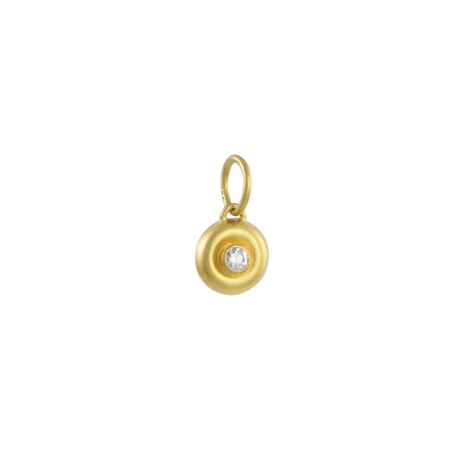 East Camp Goods - Diamond XL Plop Pendant, 22k gold