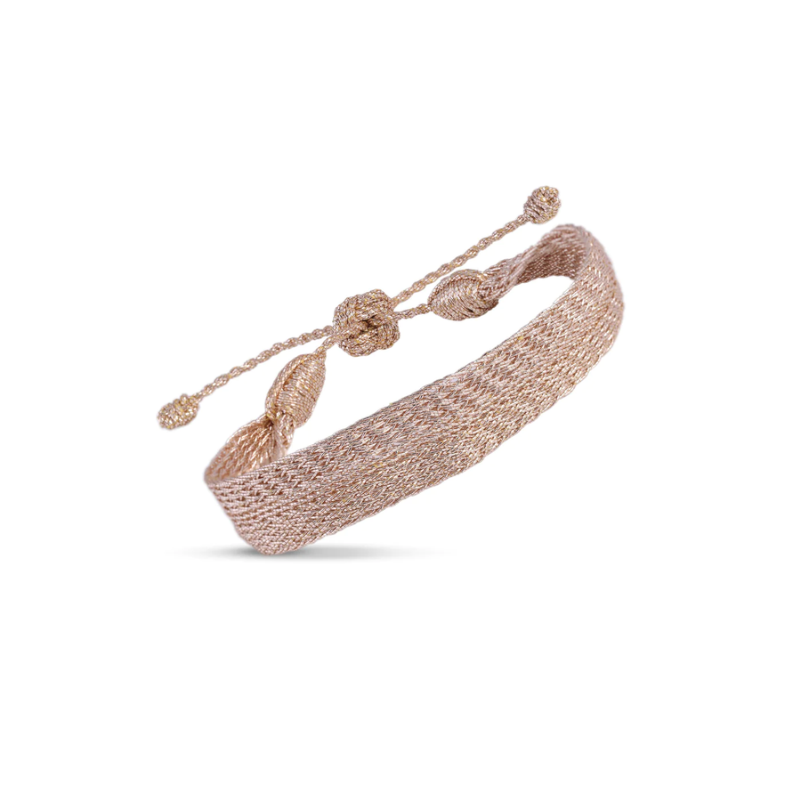 MAAŸAZ - ROLO BRACELET IN ROSE GOLD