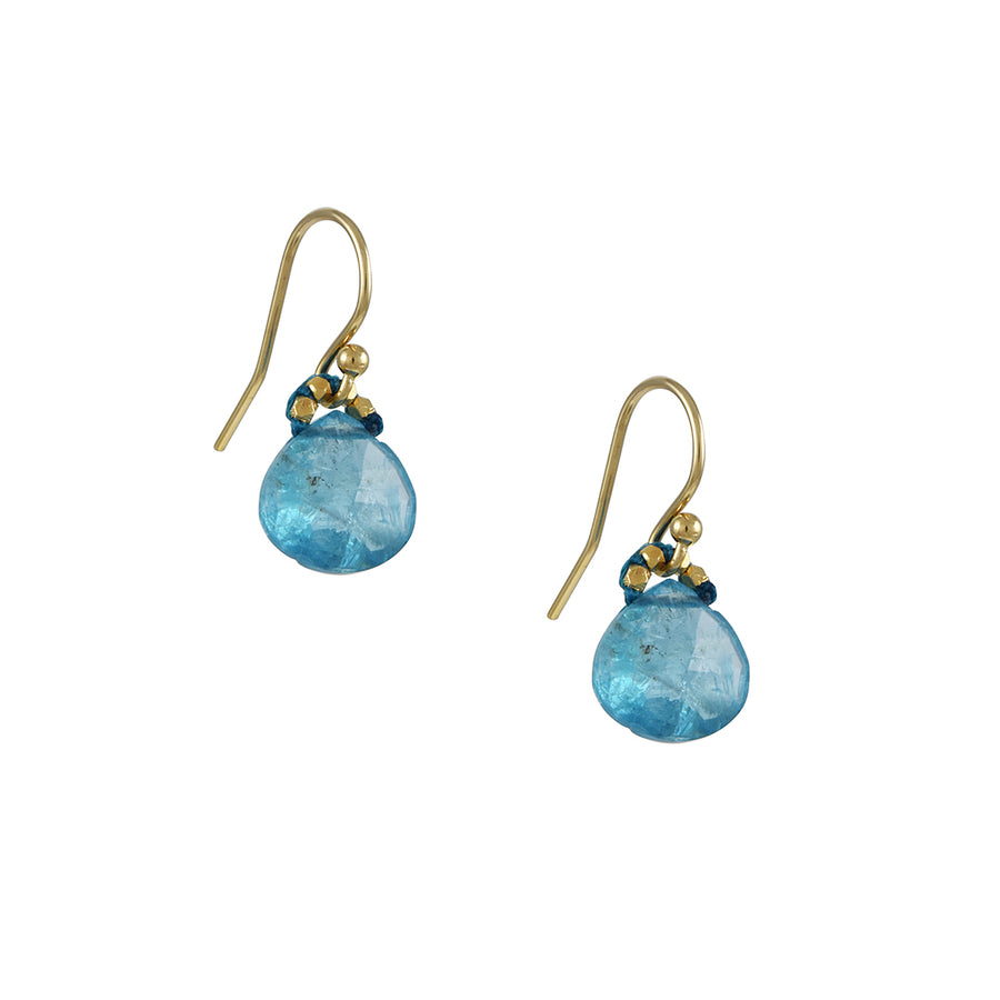 Danielle Welmond - Aquamarine Quartz Drop Earrings