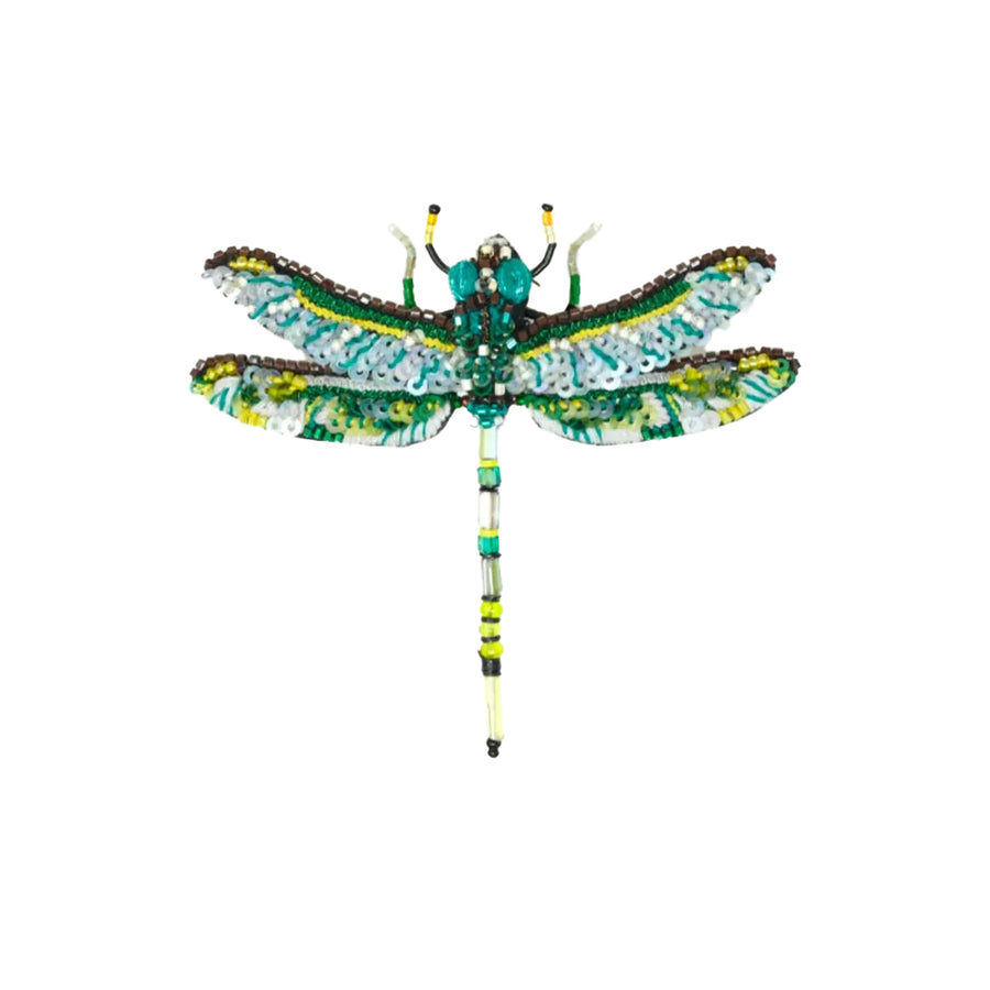 Green Darner Dragonfly Brooch Pin