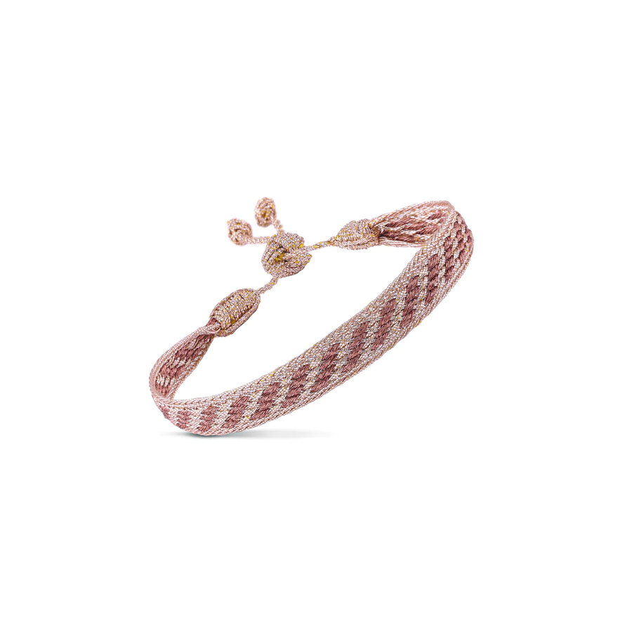 MAAŸAZ - IZY N°2 BRACELET IN ROSE GOLD MOCHA