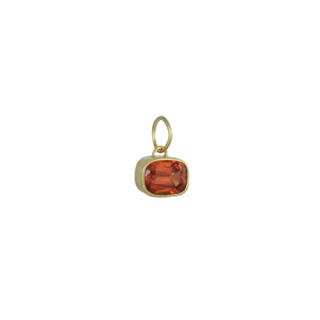 East Camp Goods - Hessonite Garnet Pendant