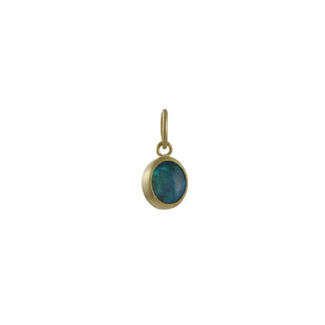 Monica Marcella - Round Opal Pendant