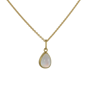 Monica Marcella - Moonstone Teardrop Pendant