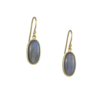 Elipse Earrings in Labradorite