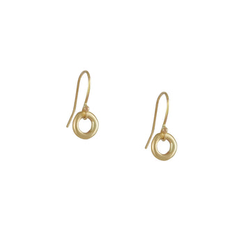 Philippa Roberts - Small Circle Drop Earrings