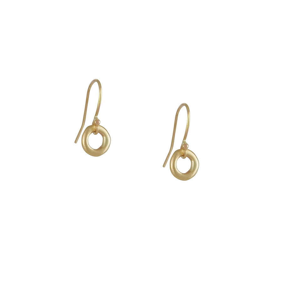 Philippa Roberts - Small Circle Drop Earrings