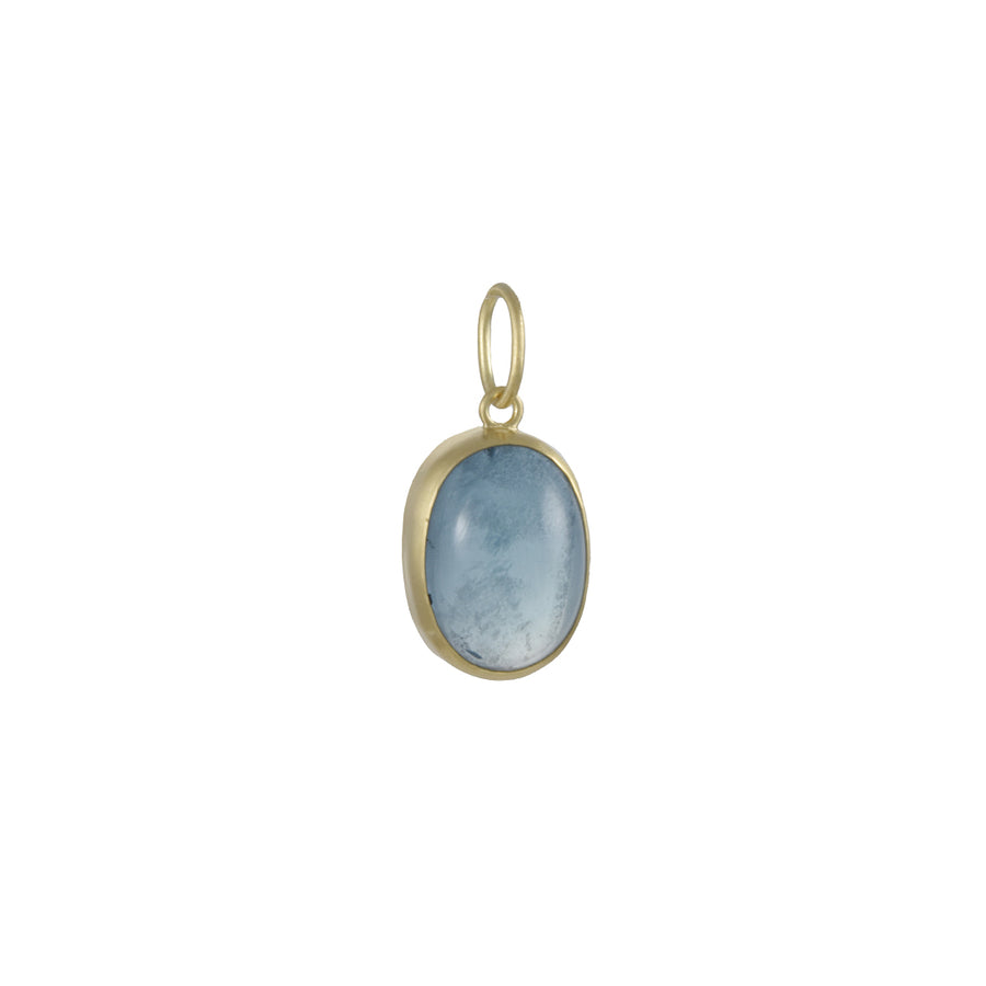 Monica Marcella - Oval Aquamarine Pendant