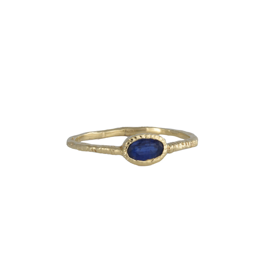 Danielle Welmond - Oval Blue Sapphire Ring