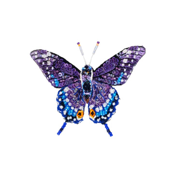 Eastern Black Swallowtail Butterfly Pin