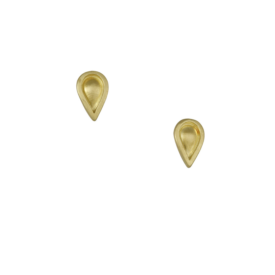 Monica Marcella - Lagrima (Tear) Stud Earrings