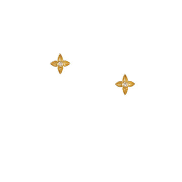 Megan Thorne- Veil Diamond Studs - The Clay Pot - Megan Thorne - 18k gold, All Earrings, classic, Diamond, studs, Style:Studs, vday