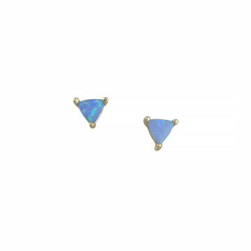 JaxKelly - Mini Energy Gems Opal Studs - The Clay Pot - JaxKelly - All Earrings, celestial, earrings, Earrings:Studs, opal, studs, vermeil