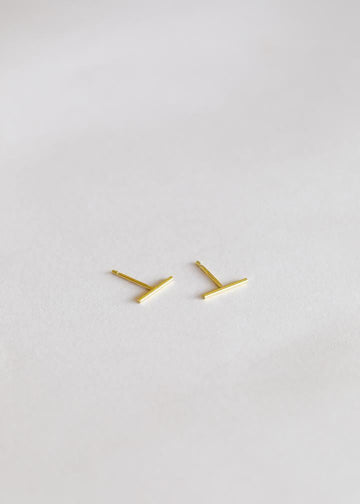 JaxKelly - Minimalist Bar Earring - The Clay Pot - JaxKelly - All Earrings, minimalist