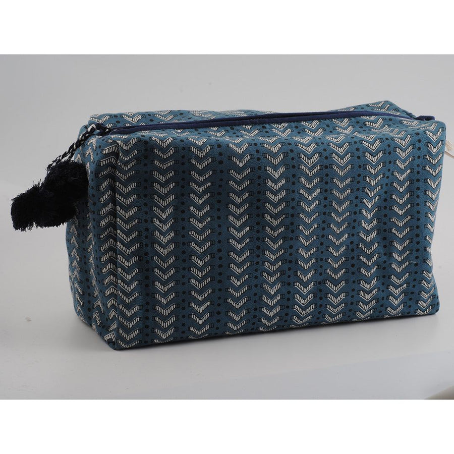 Cosmetic bag for NYC designer